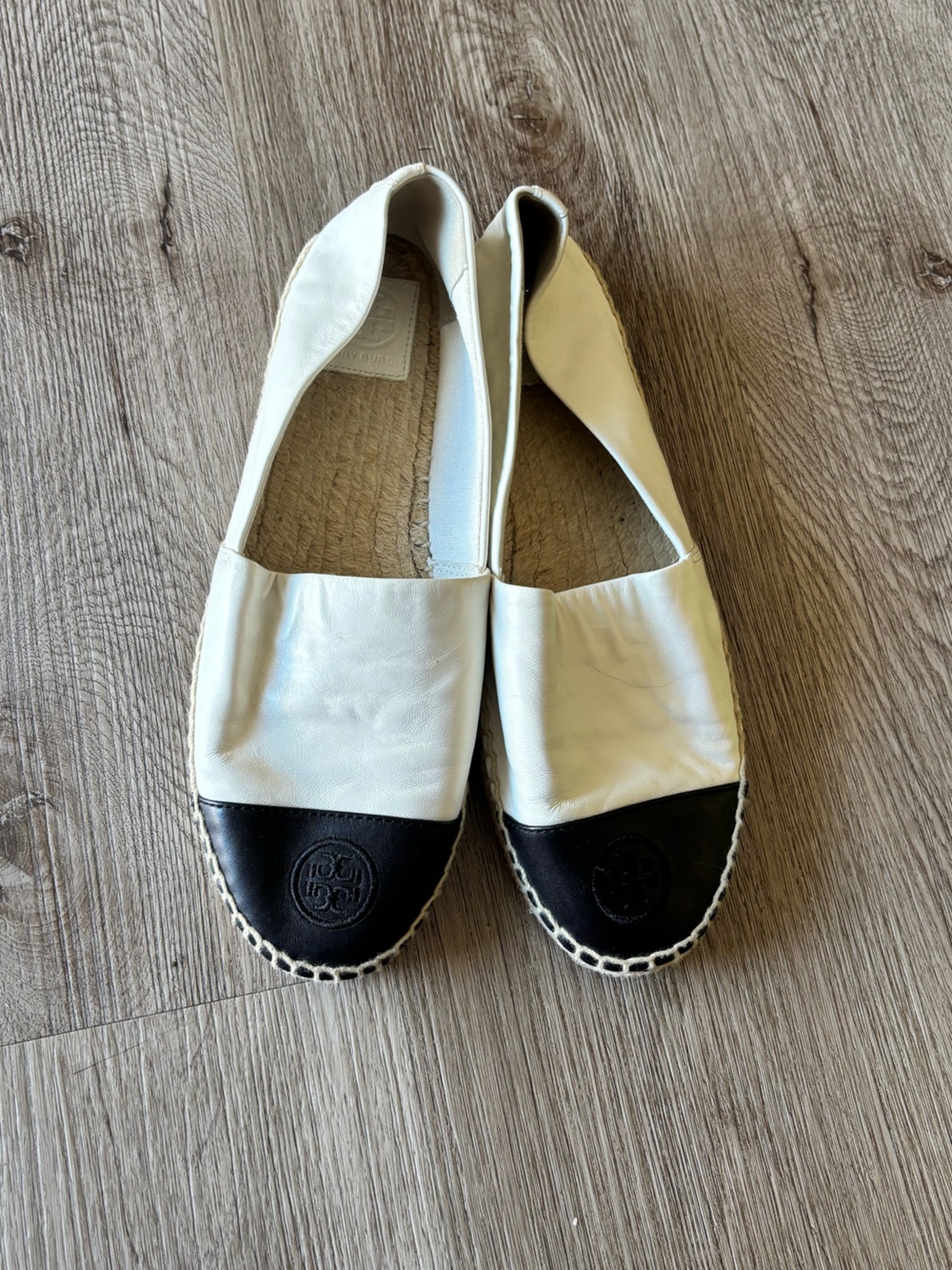 Tory Burch Colorblock Espadrille Flat - Picture 3 of 9